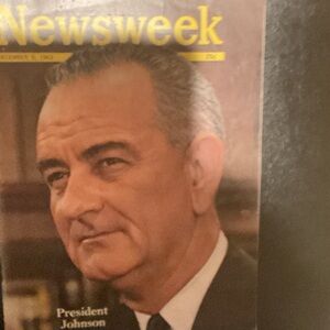 NEWSWEEK MAGAZINE DECEMBER 9, 1963. Cost 25 cents. GOOD CONDITION